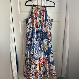 Farm Rio Halter Maxi Dress